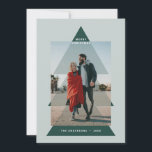 Modern graphic minimal Christmas photo Holiday Card<br><div class="desc">Modern graphic minimal Christmas photo holiday card. Bold on trend design. Part of a holiday collection.</div>