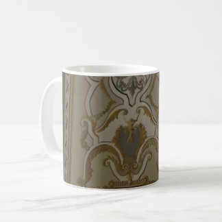 MODERN _GRAY_OCEAN BLUE_ 1 COFFEE MUG Rmdesignflo5