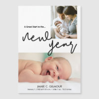 Modern Great Start to the  New Year Baby Photos