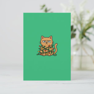 Modern Green Background Minimalist Neon Design Enclosure Card