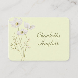 Modern Green Botanical Wedding Place Card