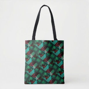 Modern -Green -Brown-Very Nice Tote Bag
