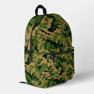 Modern Green Camouflage Backpack – Premium Army