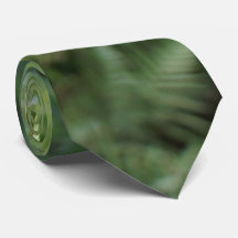 Modern Green Fern Tie
