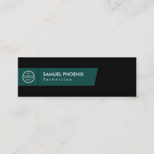Modern   (Green) Mini Business Card
