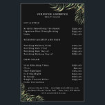 Modern, Greenery Flyer<br><div class="desc">Modern,  Greenery Flayer in black,  white,  green,  gold.Edit your product in minutes by adding your data. You can change the font/color/position by "further personalize".</div>