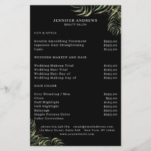 Modern, Greenery Flyer