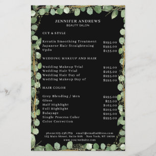 Modern, Greenery Flyer