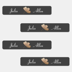 Modern Grey and White Skinny Iron On Clothing