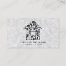 Modern Grey Cleaning Services