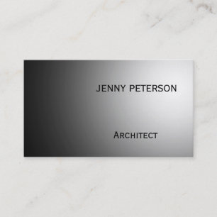 Modern Grey Consultant Professional Business Card