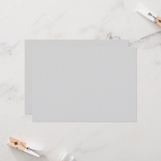 Modern Grey Polka Dot Event Sign Background Invitation (Front/Back In Situ)