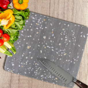 Modern Grey Terrazzo  Cutting Board