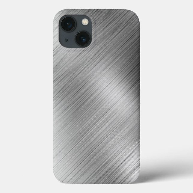 Modern Grey Texture Template Case-Mate iPhone Case (Back)