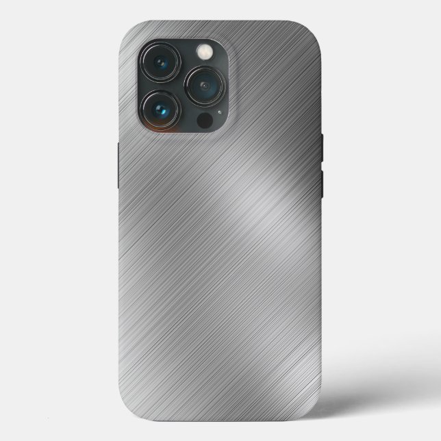Modern Grey Texture Template Case-Mate iPhone Case (Back)
