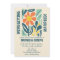 Modern Groovy Floral Colourful Retro Bold Wedding