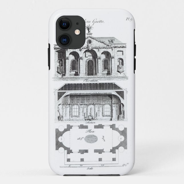 Modern Grotto, from 'Grotesque Architecture or Rur Case-Mate iPhone Case (Back)