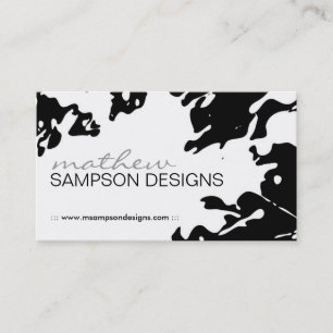 Modern Grunge Business Card