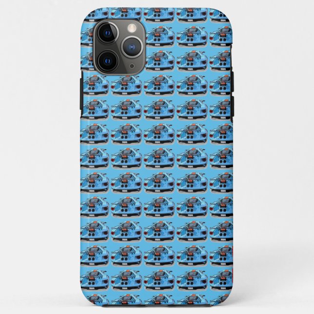 Modern GT in Classic Gulf Colours Case-Mate iPhone Case (Back)
