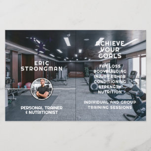 Modern Gym / Personal Trainer Flyer