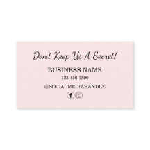 Modern Hair Salon Pink Blush Refer A Friend