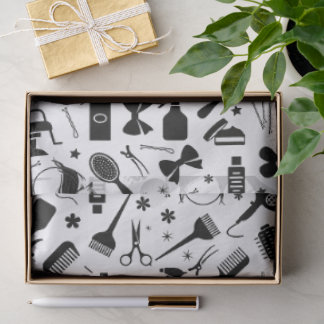 Modern Hair Salon Stylist Tissue Paper