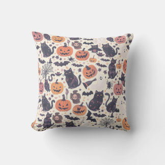  modern halloween cushion