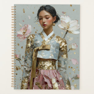 Modern Hanbok Art Print Planner