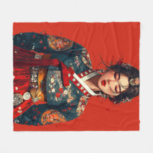 Modern Hanbok Portrait Blanket