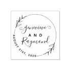 Modern Hand-Lettered Script Married Couple Wedding