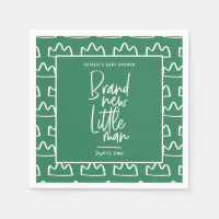 Modern hand written baby shower