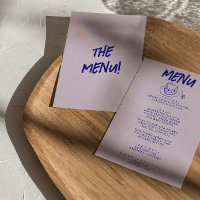 Modern Hand Written Drawn Retro Cake Wedding