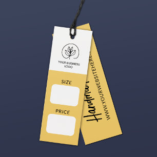Modern Handmade Clothing Size & Price Tag