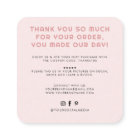 Modern handmade with love thank you