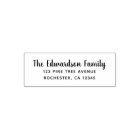 Modern handwritten script family name