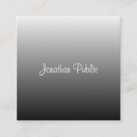 Modern Handwritten Script Name Elegant Template