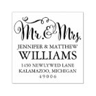 Modern Handwritten Script Wedding Monogram