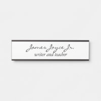 Modern Handwritten Stylish Name Profession