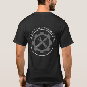 Modern handyman construction custom logo T-Shirt