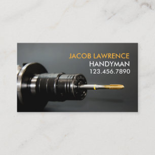Modern Handyman Maintenance Business Card