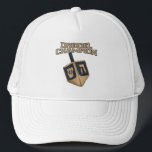 Modern Hanukkah Dreidel Champion Holiday Grandpa Trucker Hat<br><div class="desc">Celebrate Hanukkah with pride and humour while gathering with the whole family. This festival graphic design makes a perfect gift for the holidays. Whether for your neigbor,  family,  husband,  uncle,  or boyfriend</div>