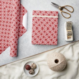 Modern Hanukkah Star Wrapping Paper