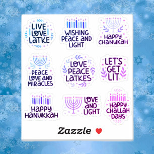 Modern Hanukkah Typography Funny