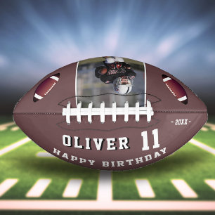Modern Happy Birthday Name Age Photo Football