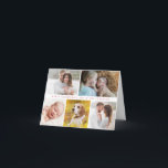 Modern Happy valentine's day Custom family Photos Holiday Card<br><div class="desc">Share the love with our Modern Happy Valentine's Day Custom Family Photos folded Card. This card offers a contemporary and personalised touch to your Valentine's Day greetings. Customise it with your family photos for a unique and heartwarming message. The modern design adds a touch of style, making it a perfect...</div>