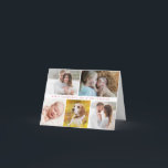 Modern Happy valentine's day Custom family Photos Holiday Card<br><div class="desc">Share the love with our Modern Happy Valentine's Day Custom Family Photos folded Card. This card offers a contemporary and personalised touch to your Valentine's Day greetings. Customise it with your family photos for a unique and heartwarming message. The modern design adds a touch of style, making it a perfect...</div>