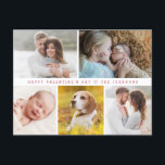 Modern Happy valentine's day Custom family Photos Holiday Postcard<br><div class="desc">Share the love with our Modern Happy Valentine's Day Custom Family Photos postCard. This card offers a contemporary and personalised touch to your Valentine's Day greetings. Customise it with your family photos for a unique and heartwarming message. The modern design adds a touch of style, making it a perfect way...</div>