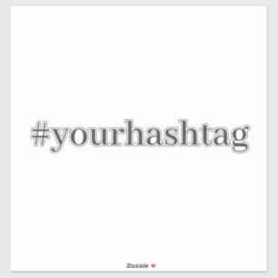Modern Hashtag 