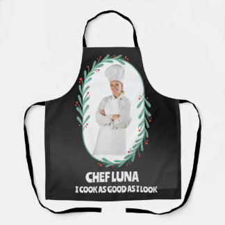 Modern Head Chef Womens Apron