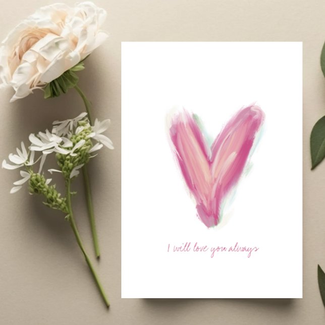 Modern Heart Anniversary Card (Creator Uploaded)